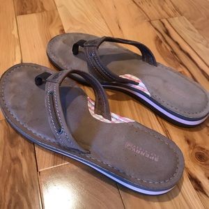 Sperry topsider suede brown sandals size 8.5